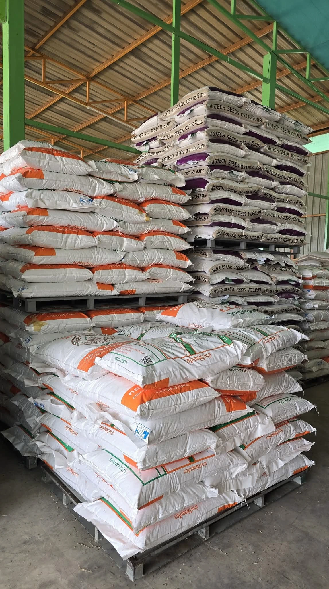 พันธุ์ข้าวพร้อมจำหน่ายเป็นพันธุ์ข้าวนาปรังมี 🌾กข 61 🌾กข 85 🌾กข 41 🌾 กข 57 และข้าวเปลือก 4